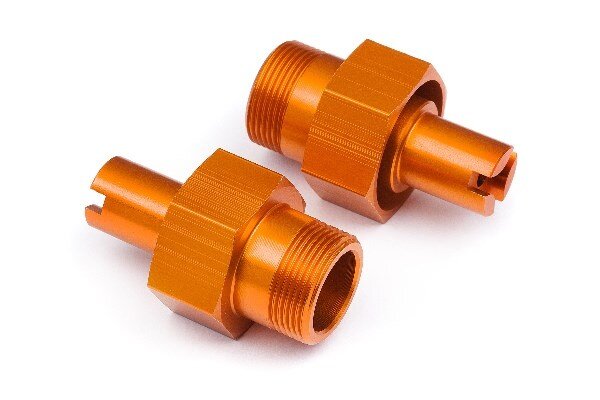 HPI HP112845 24Mm Hd Front Hex Hub (Orange/2Pcs)