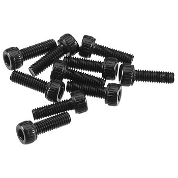 Axial AXA0023 Cap Head 2.6x8mm Black (10)