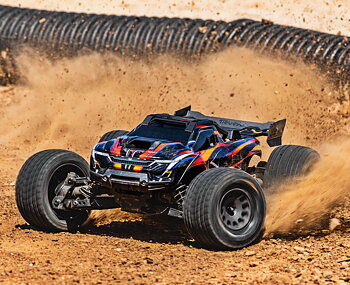 Traxxas Mini XRT RTR TQi VXL-3s Orange - USB-C Laddare / 2s LiPo