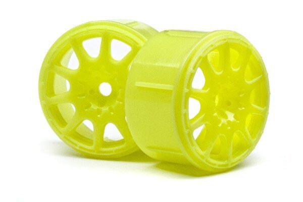 HPI HP113089 Method Rallycross Wheel Yellow (Micro Rs4/4Pcs)