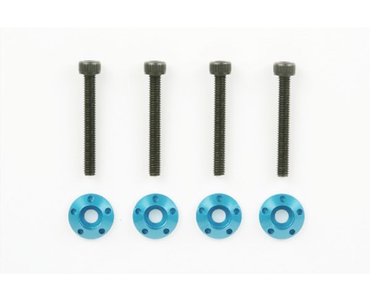 TAMIYA 40523 GB-01 Wheel & collar blå - 2