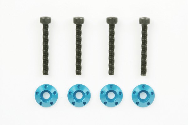 TAMIYA 40523 GB-01 Wheel & collar blå