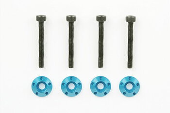 TAMIYA 40523 GB-01 Wheel & collar blå