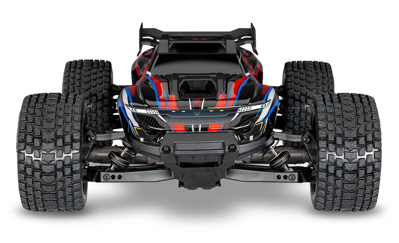 Traxxas Mini XRT RTR TQi VXL-3s Röd - USB-C Laddare / 2s LiPo - 12