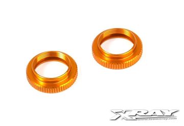 XRAY 47308042-O T4 Alu shock adj nut orange (2)