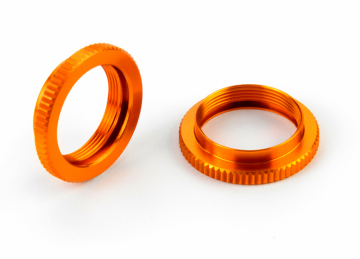 XRAY 47308044-O ULP Fjäderspännare Mutter Alu Orange (2)
