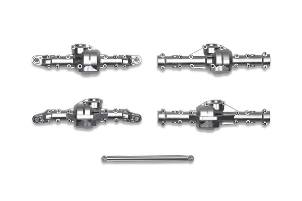 TAMIYA 54990 CC-02 B Parts (Axle Housing) (Matte Plated)