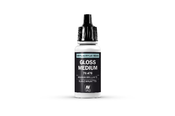 Vallejo 70470 GLOSS MEDIUM 17ML
