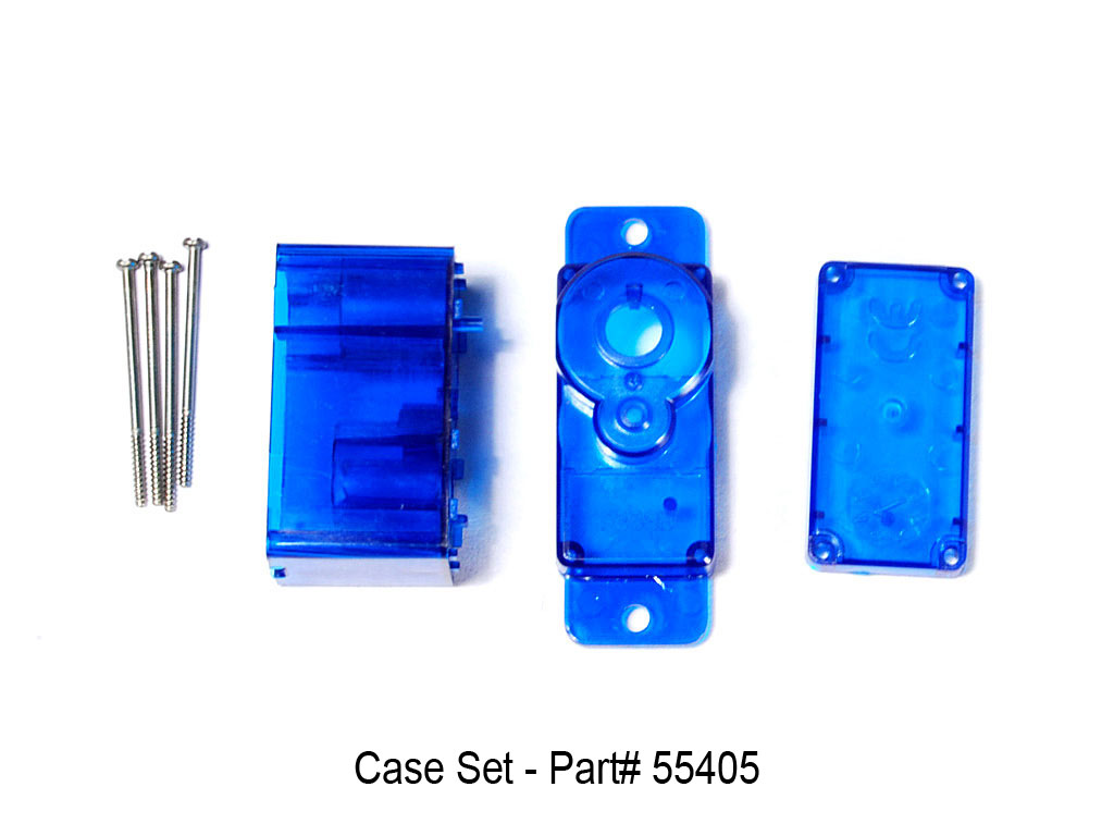 Hitec HS-55 CASE SET (BLUE)