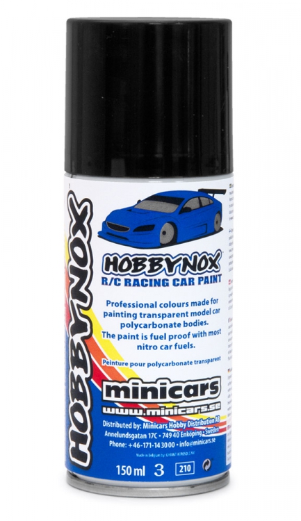Hobbynox Smoke R/C Racing Car Spray Färg 150 ml - 5