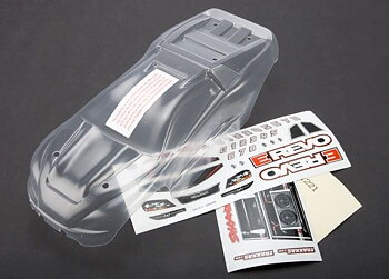 Body 1/16 E-Revo Clear