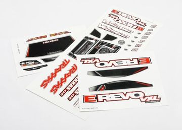 Decal Sheets 1/16 E-Revo VXL