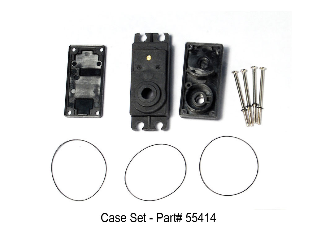 Hitec HS(C)-5955/5996/5997/5998/7955/7954 Case set (w/o Heat Sink)