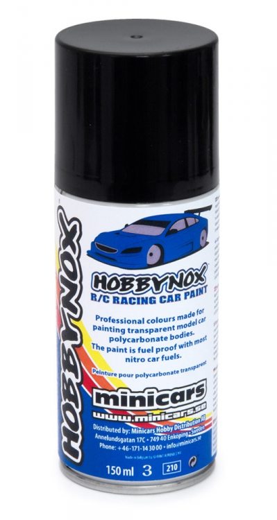 Hobbynox Neon Gul R/C Racing Car Spray Färg 150 ml - 5