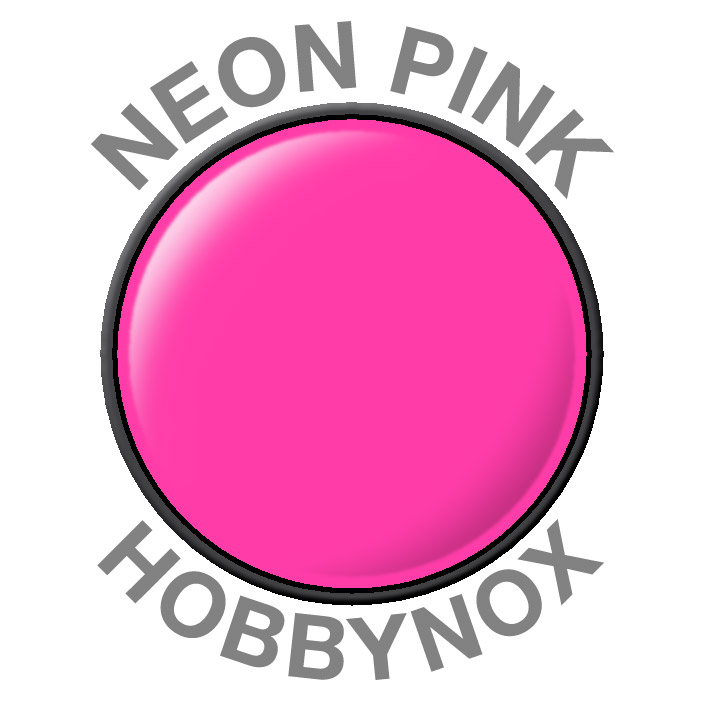 Hobbynox Neon Rosa R/C Racing Car Spray Färg 150 ml - 3