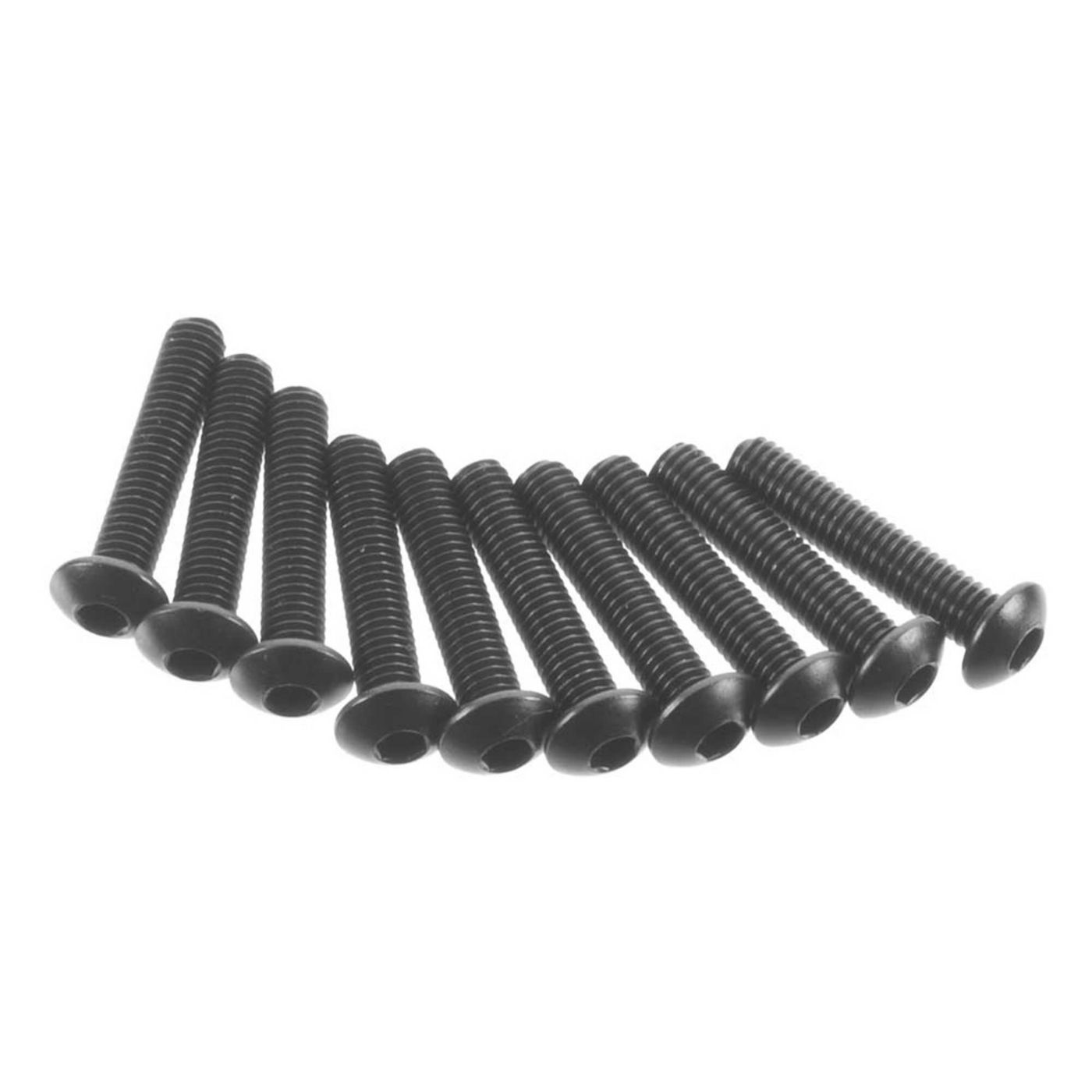 Axial AXA117 Hex Socket Button Head M3x15mm Black (10) - 2