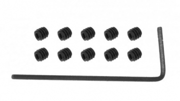 Socket Set Screw (M2x2mm x10pcs) with H0.9 Hexagon Wrench