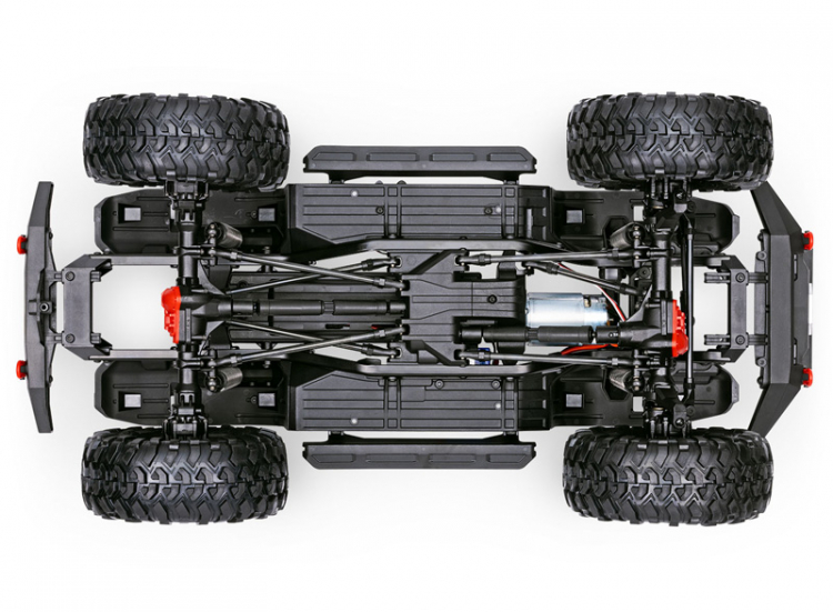 Traxxas TRX-4 Sport Scale Crawler High Trail Truck 1/10 RTR Grå - 10