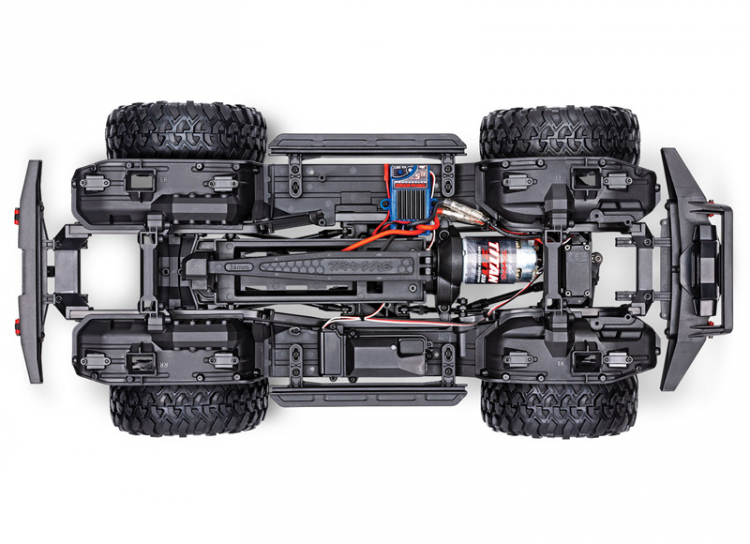 Traxxas TRX-4 Sport Scale Crawler High Trail Truck 1/10 RTR Grå - 9