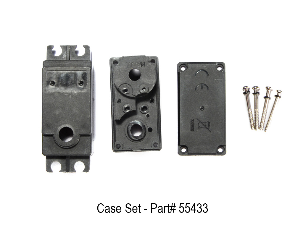 Hitec HS-7775MG Top, Bottom and Middle Cases Set