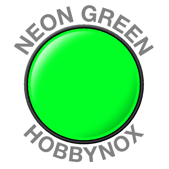 Hobbynox Neon Grön R/C Racing Car Spray Färg 150 ml - 3