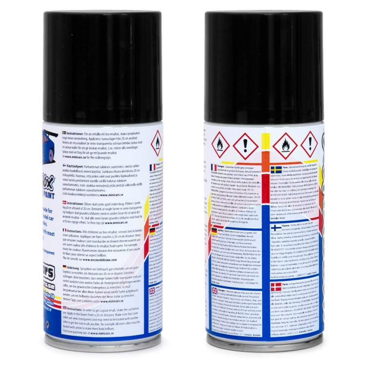 Hobbynox Neon Grön R/C Racing Car Spray Färg 150 ml - 6
