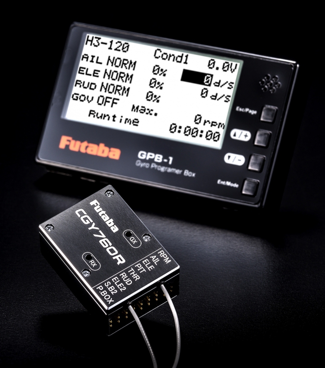 Futaba CGY760R Gyro FASSTest/T-FHSS Air Mottagare - 2