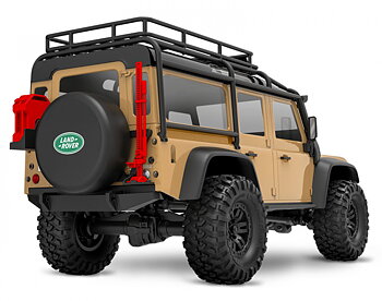 Traxxas TRX-4M 1/18 Land Rover Defender Crawler Tan RTR - 2S LiPo/USB Laddare