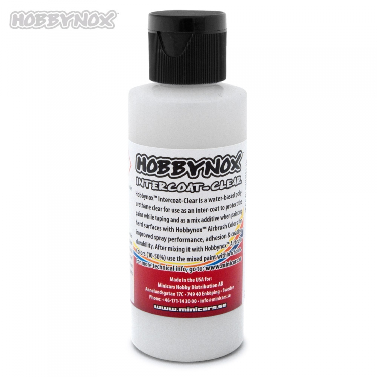 Hobbynox 20030 Airbrush Color Intercoat-Clear 60ml