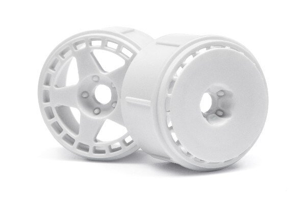 HPI HP114371 Fifteen52 Turbomac Wheel White (6Pcs)