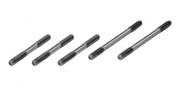 Gaui 883553 Stötstänger rotorhuvud 2x31mm 2st, 2x23,5mm 3st