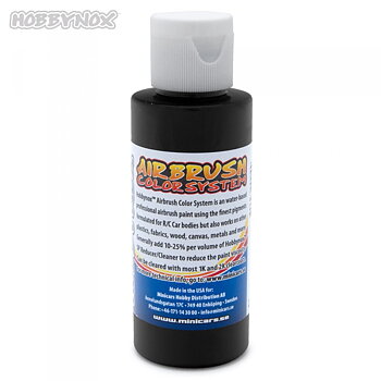 Hobbynox Airbrush Color Solid Svart 60 ml