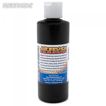 Hobbynox 22031 Airbrush Color Solid Svart 120 ml