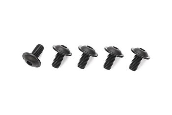 TAMIYA 22008 3x6mm Steel Flanged Screws (5pcs.)