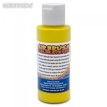 Hobbynox Airbrush Color Solid Gul 60ml
