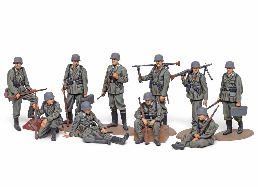 TAMIYA 32602 1/48 WWII Wehrmacht Infantry Set - 2