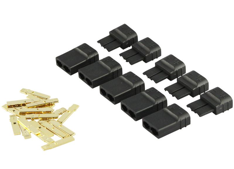 Gold connector  YUKI MODEL  compatible with TRAXXAS  5 pairs