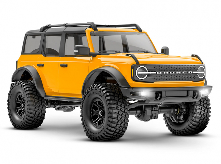 Traxxas TRX-4M 1/18 Ford Bronco Crawler Cyber Orange RTR - 2S LiPo/USB Laddare