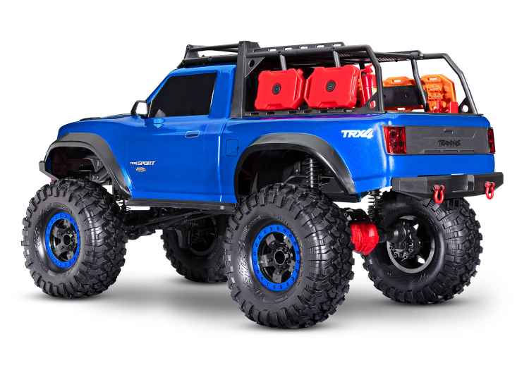 Traxxas TRX-4 Sport Scale Crawler High Trail Truck 1/10 RTR Blå - 12