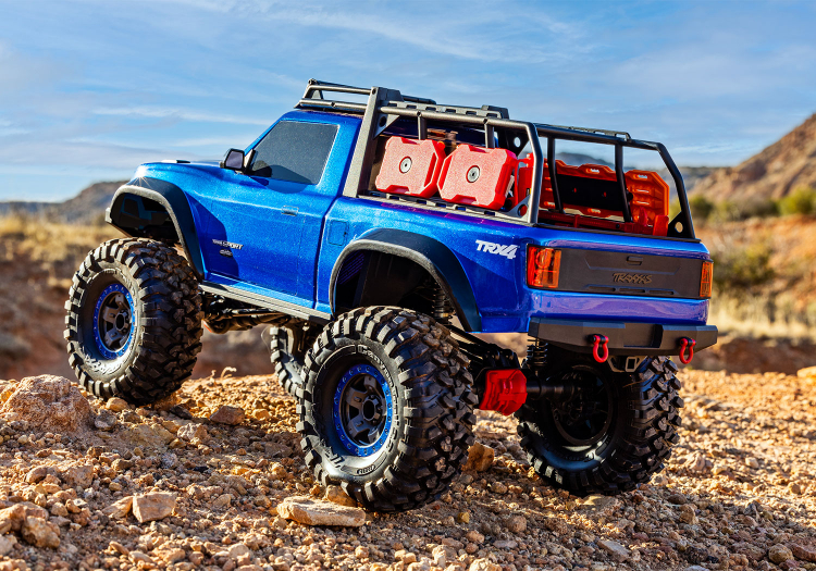 Traxxas TRX-4 Sport Scale Crawler High Trail Truck 1/10 RTR Blå - 23