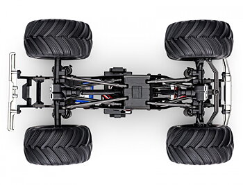 Traxxas TRX-4MT Ford F-150 Monster Truck RTR Blå - 2S LiPo/USB Laddare