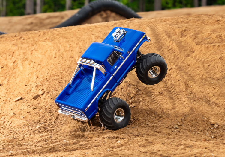Traxxas TRX-4MT Ford F-150 Monster Truck RTR Blå - 2S LiPo/USB Laddare - 18