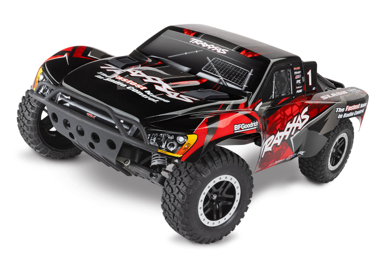 Slash VXL 2WD Clipless 1/10 RTR TQi TSM Red 272R without Batt & Charger