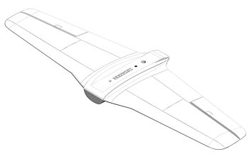 Multiplex Wingset  Funracer white w/o Servos