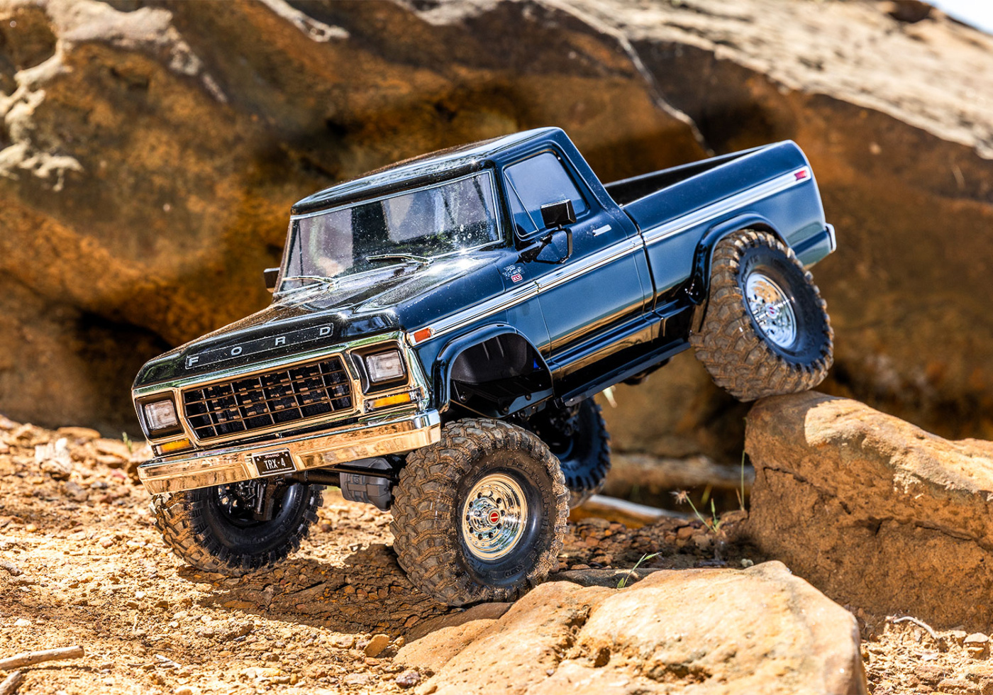 Traxxas TRX-4 Crawler Ford F150 ´79 RTR Svart - 9