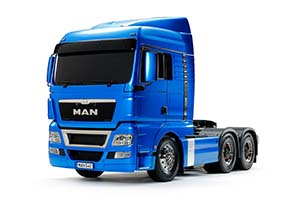 Tamiya 1/14 Man TGX 26.540 6x4 XLX (Light Metallic Blue) 56370 - 2