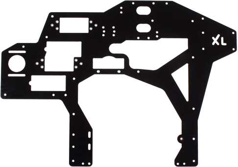 G-10 Left main Frame- Fury