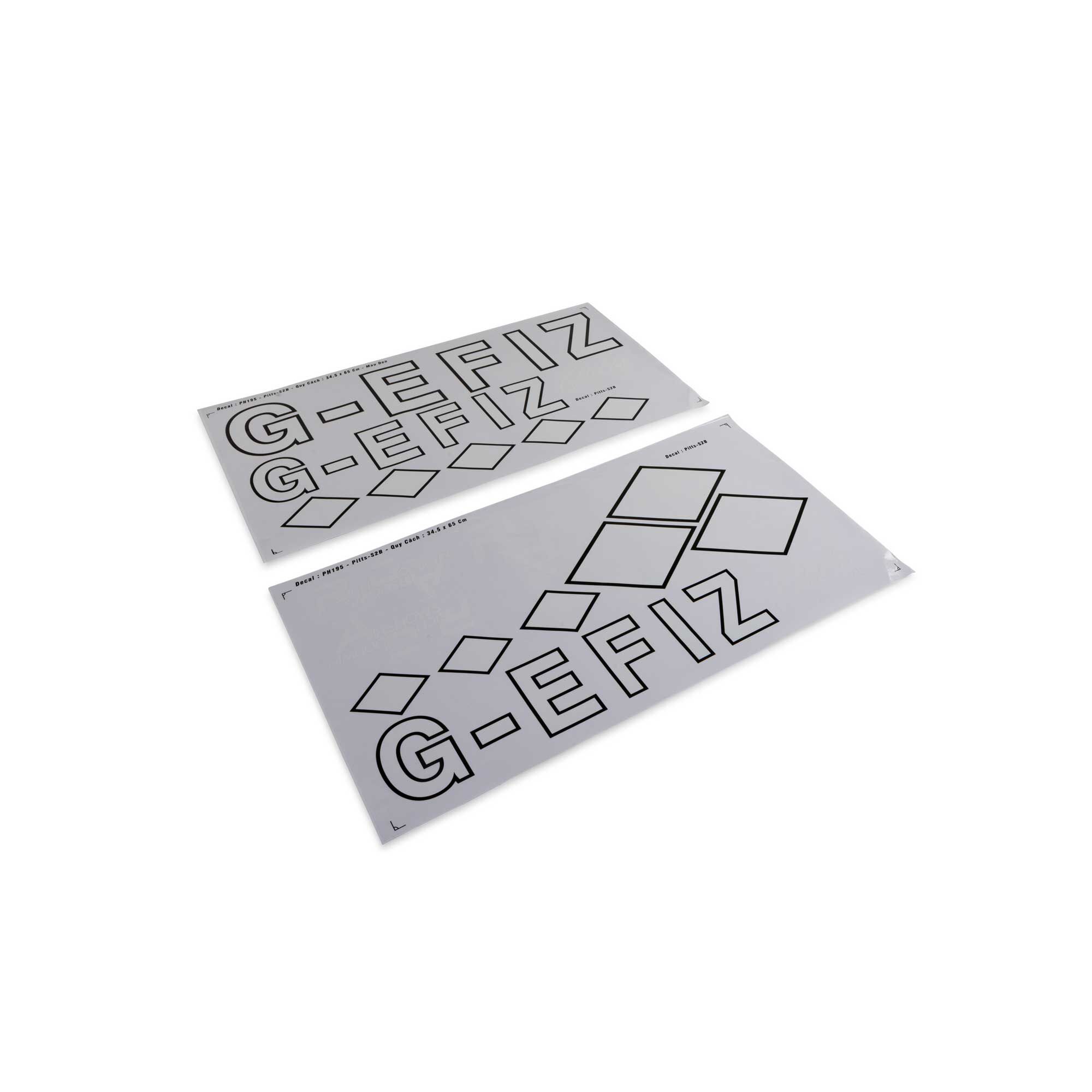 Hangar 9 Decals : Pitts S-2B