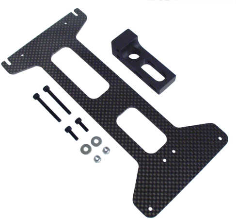 Fury Graphite  Lower Support Plate & Motor Mount Block 1 eac