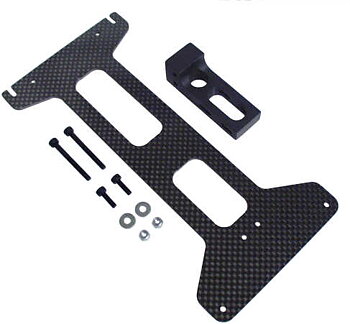 Fury Graphite  Lower Support Plate & Motor Mount Block 1 eac